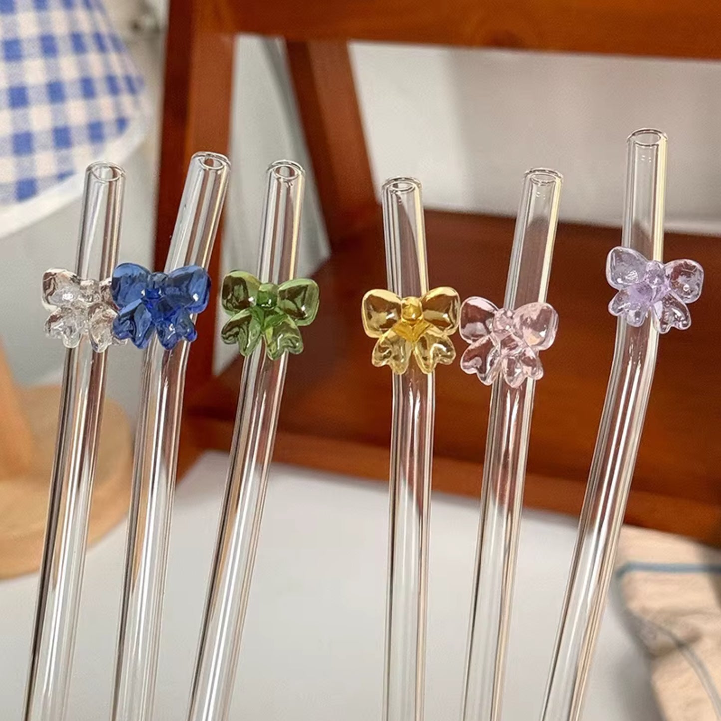 PAILLE EN VERRE RUBAN