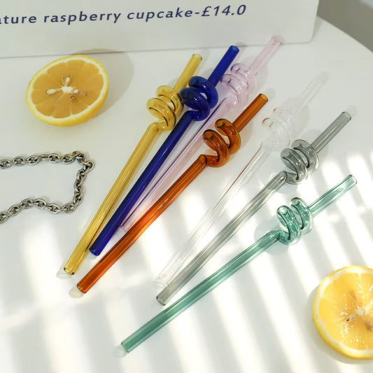 PAILLE EN VERRE SPIRALE